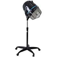 Los mejores  - Cascos secadores de pelo con pie para secador de pelo profesional- temperatura regulable- temporizador- calentador de…